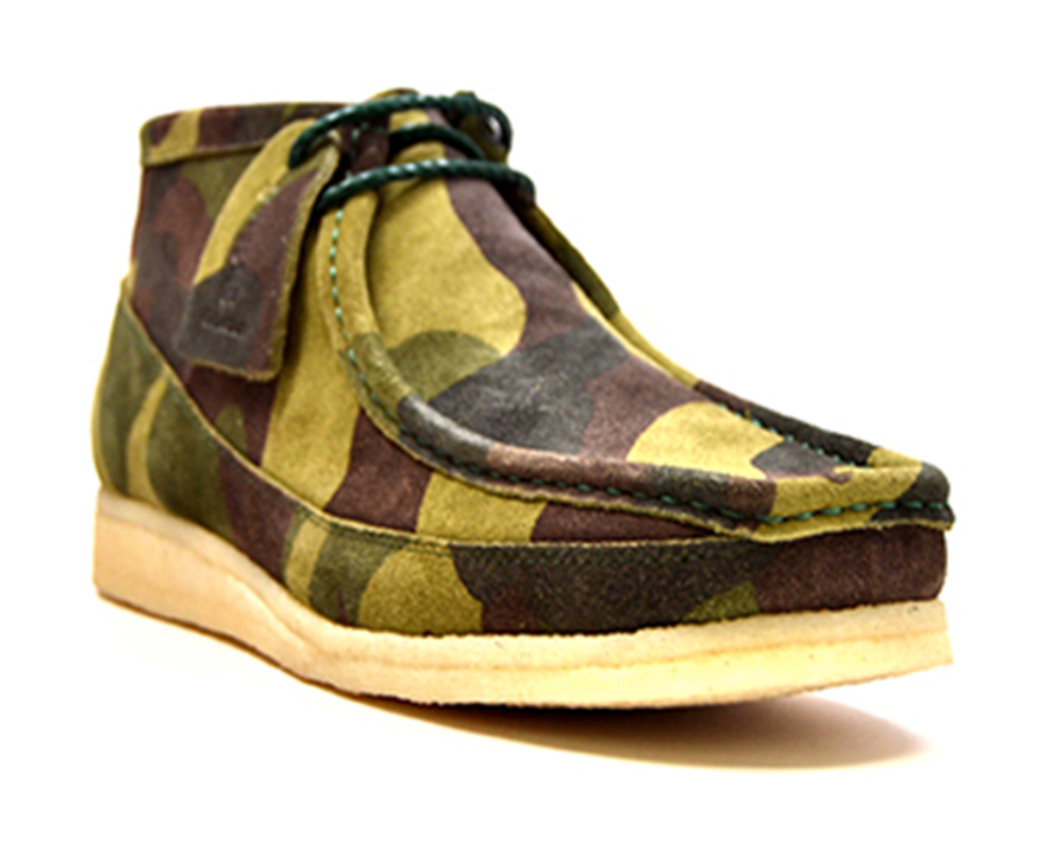 British Walkers Walker Men's Green Camouflage Casual Shoes view 4
