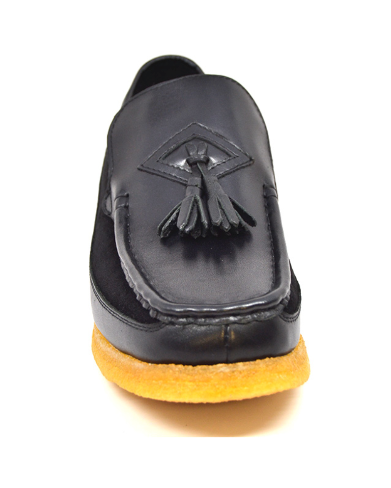 British Walkers Brooklyn I Leather & Suede Slip-On Shoe With Tassel Detailing — product view 23
