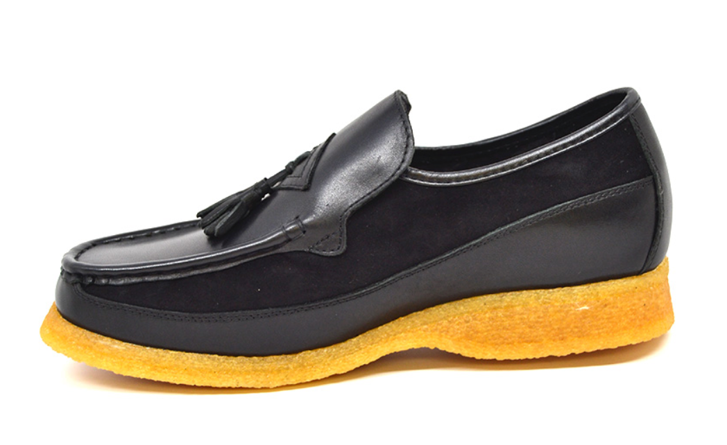 British Walkers Brooklyn I Leather & Suede Slip-On Shoe With Tassel Detailing — product view 21