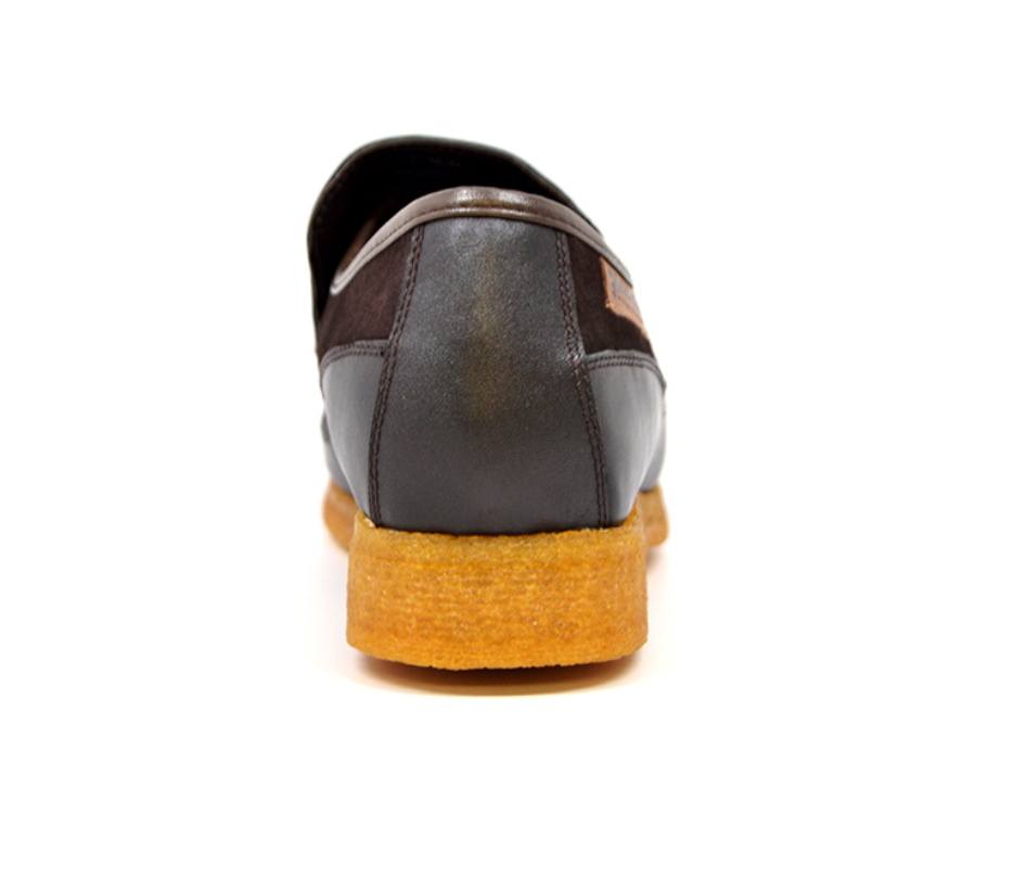 British Walkers Brooklyn I Leather & Suede Slip-On Shoe With Tassel Detailing — product view 12