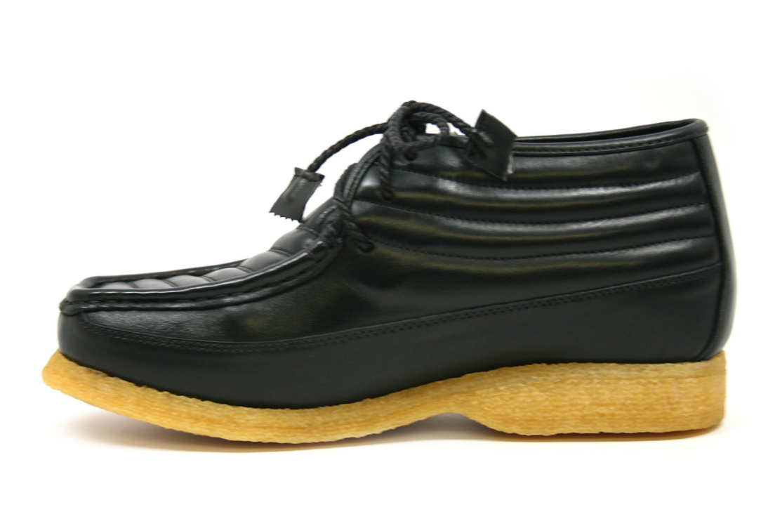 British Walkers Castle Men's Black Suede Lace Up Shoes with Crepe Sole view 23