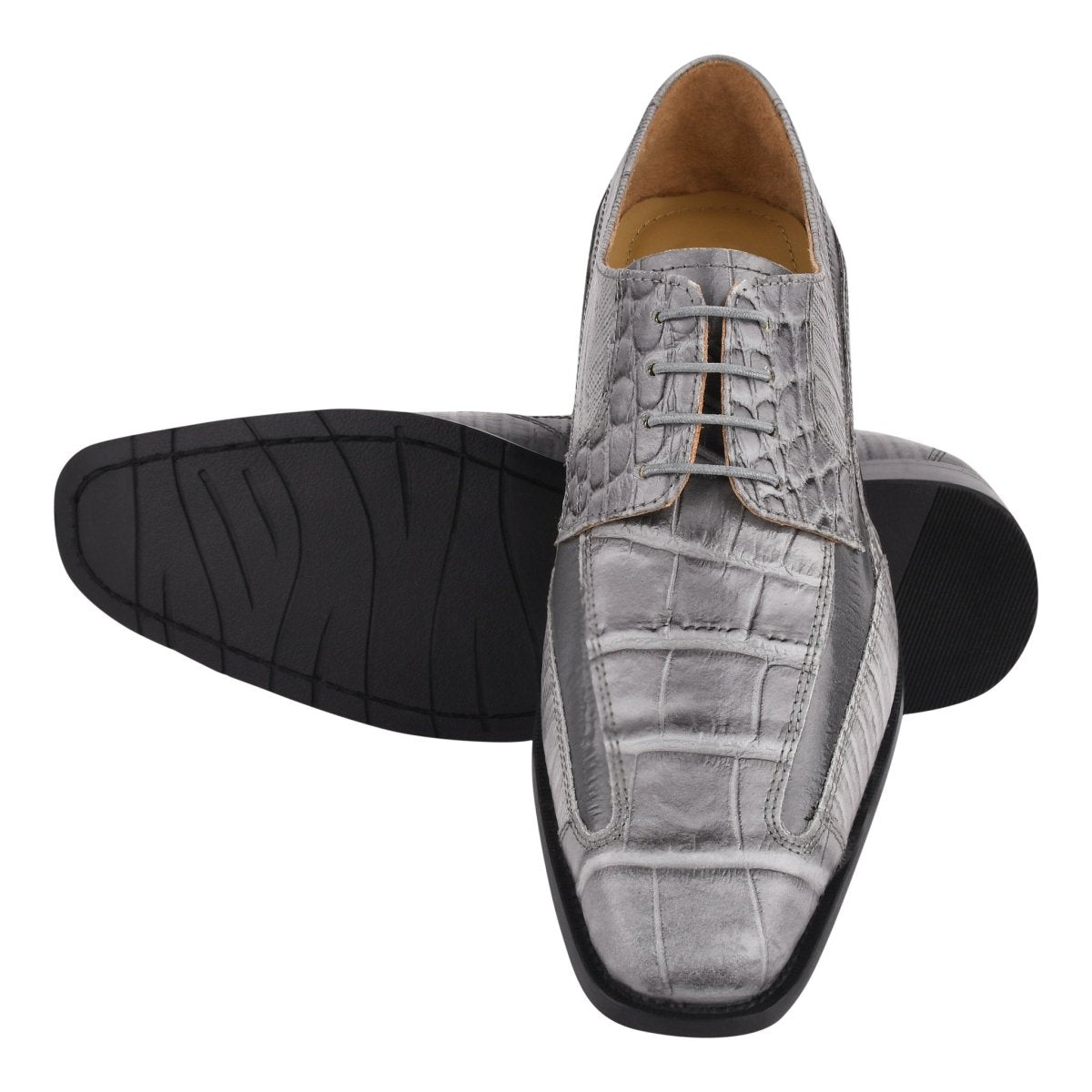Liberty Zeno Sculpt Leather Oxford Style Dress Shoes