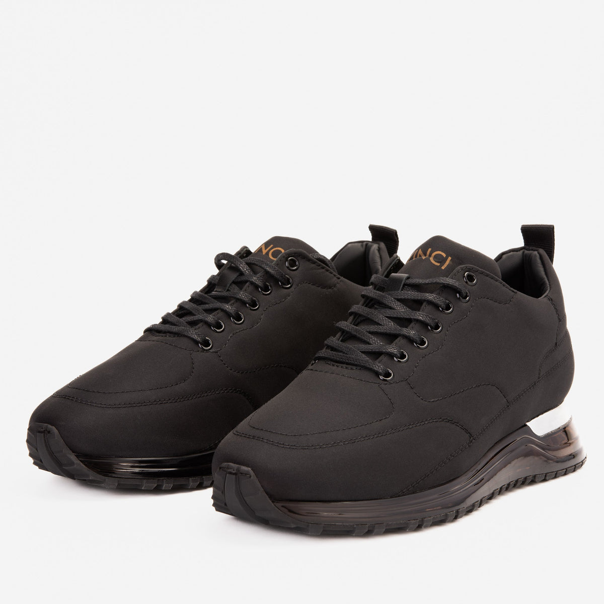 Vinci Leather The Lexington Black Men Sneaker – product view 2