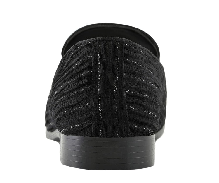 Amali Cyrus Black Slippers — product view 4