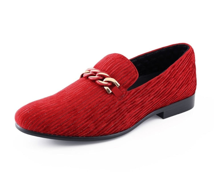 Amali Cyrus Red Slippers — product view 1