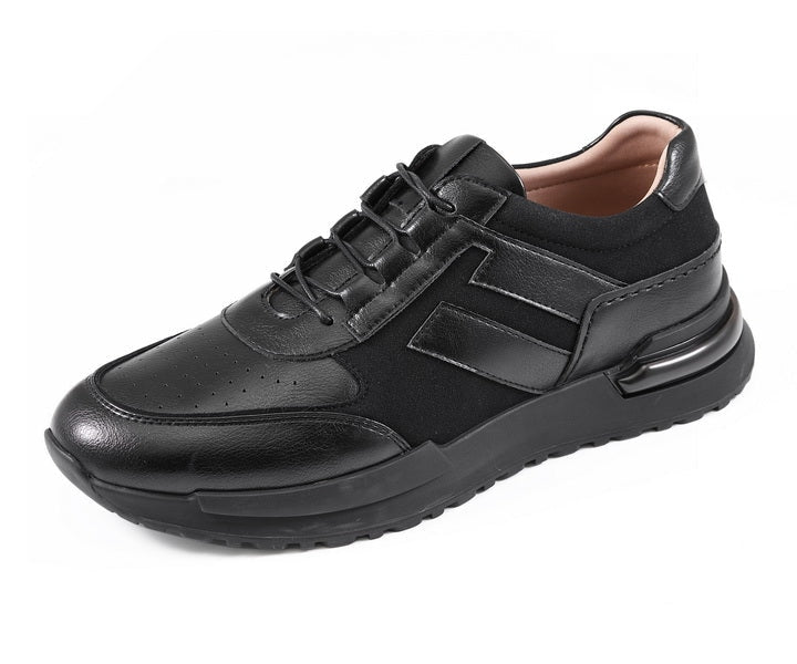 Mazino Men’s Henley Black – product view 1