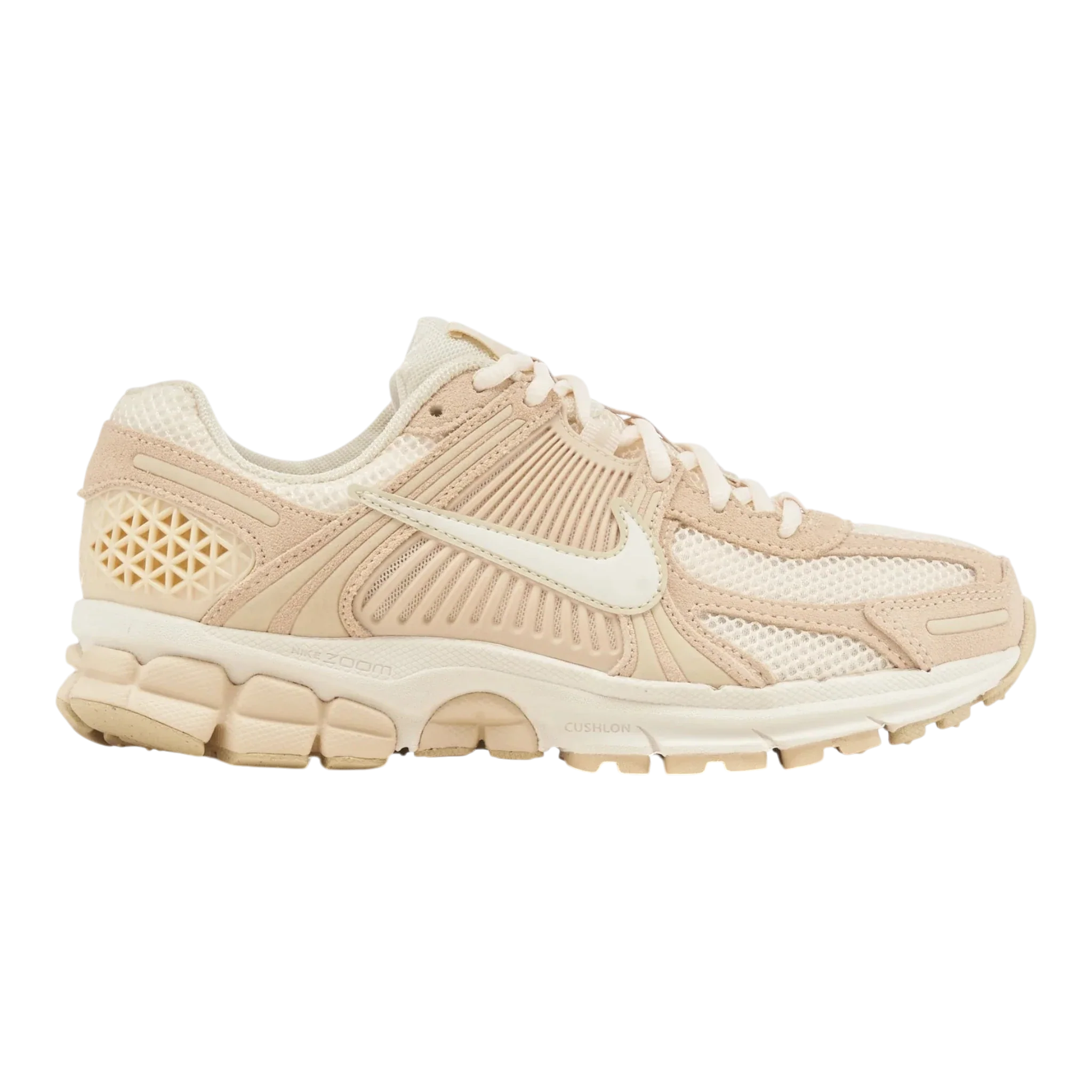Nike Zoom Vomero 5 Women's Sneakers — Beach Khaki Suede Low-Top
