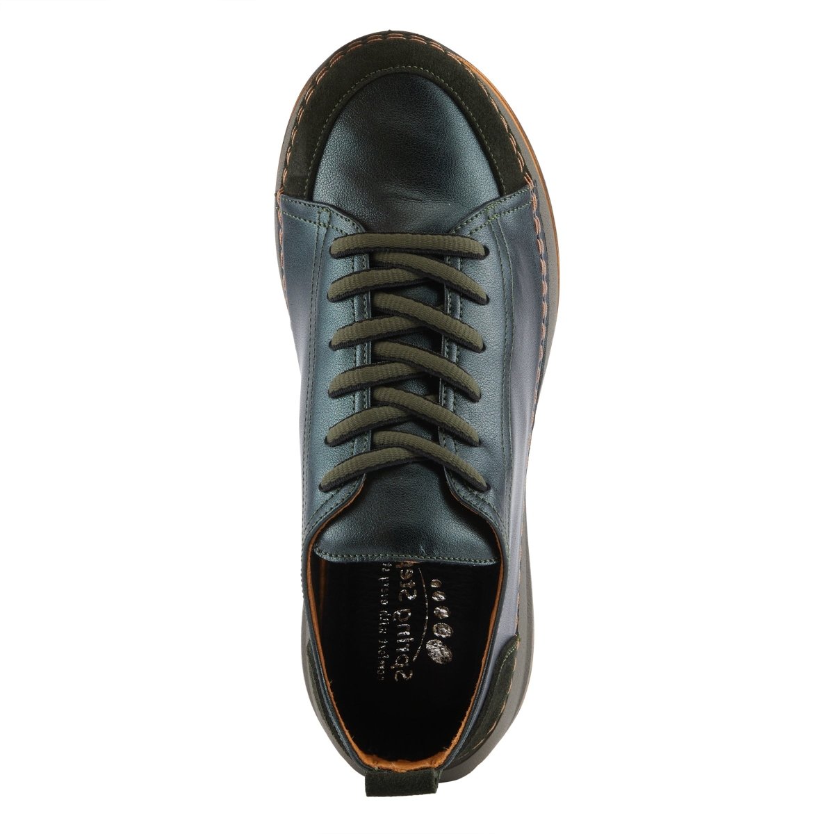 Spring Step Shoes Angolan Women's Elegant Sporty Leather Sneakers