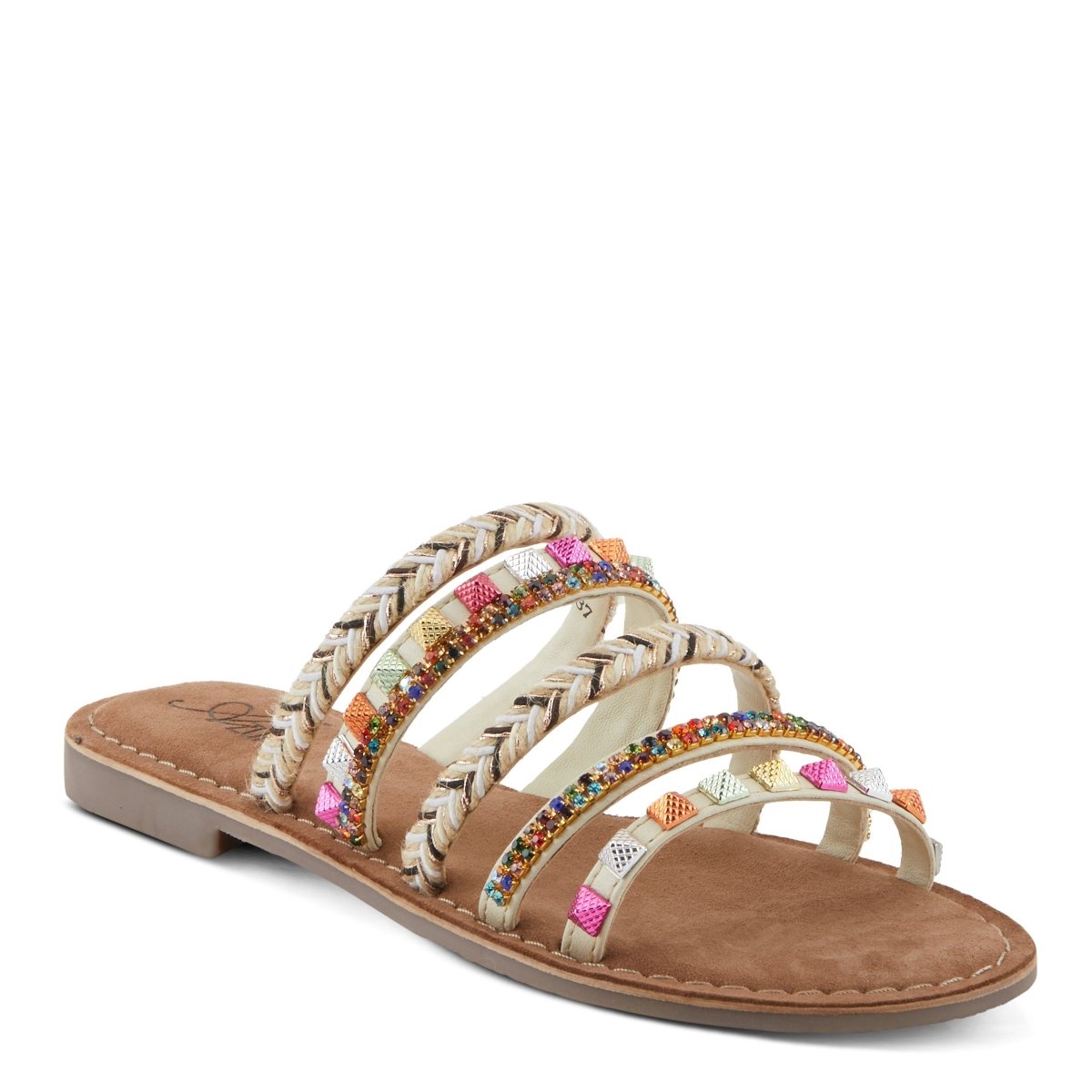 Spring Step Shoes Azura Intoxicate Sandals Women’s Textile Leather Suede