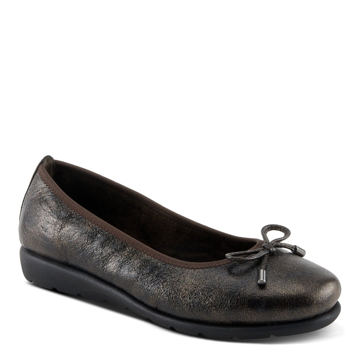 Spring Step Shoes Chesser Women's Leather Classic Ballet Flat Shoes