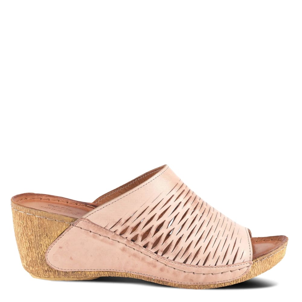 Spring Step Shoes Cunacena Women's Leather Slide Sandals