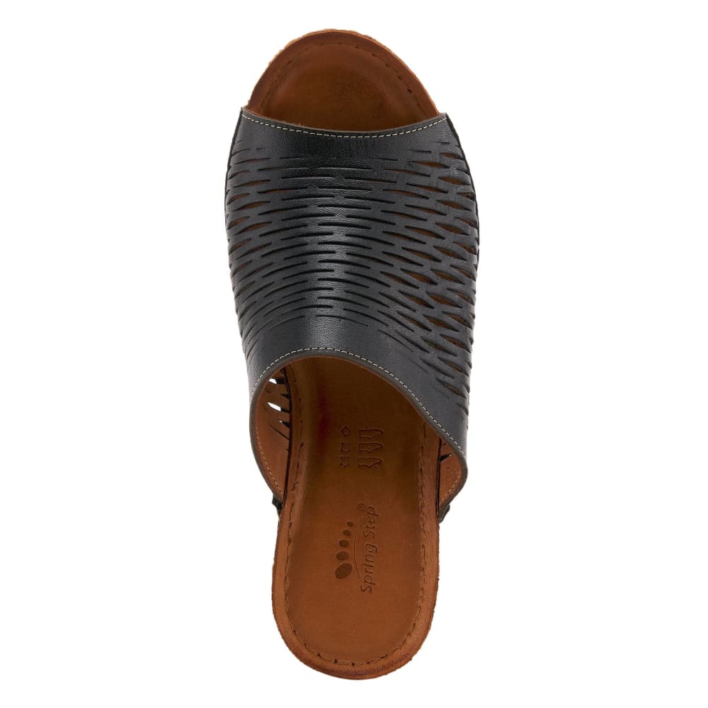 Spring Step Shoes Cunacena Women's Leather Slide Sandals