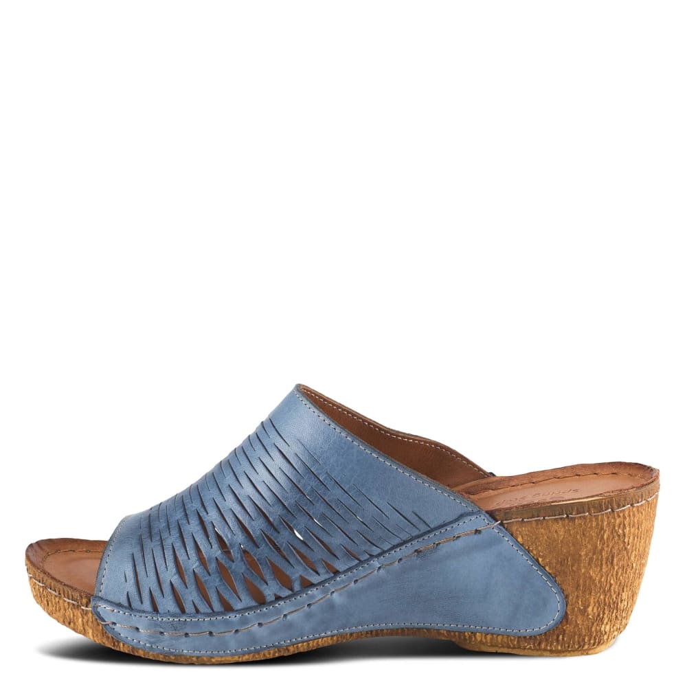 Spring Step Shoes Cunacena Women's Leather Slide Sandals