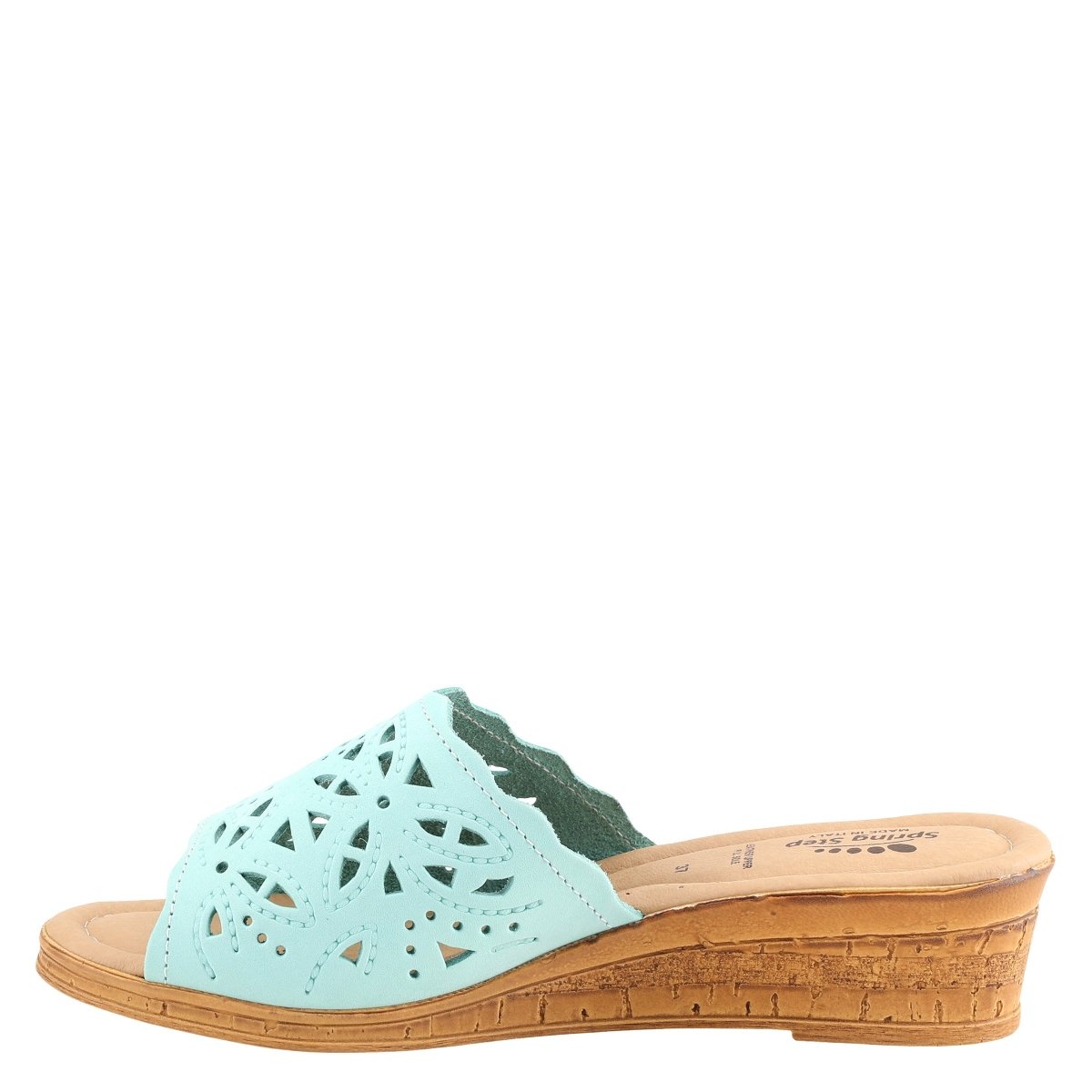 Spring Step Shoes Estella Slide Sandal Women’s Leather Wedge