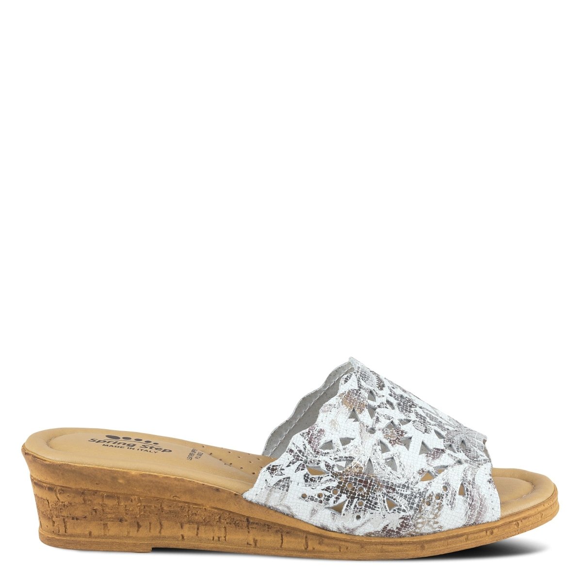 Spring Step Shoes Estella Slide Sandal Women’s Leather Wedge