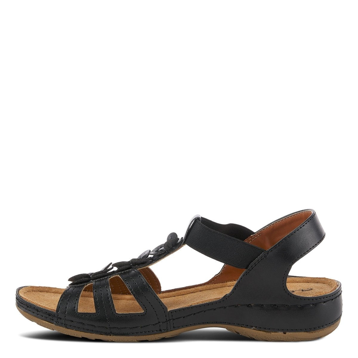 Spring Step Shoes Flexus Adede Slingback Sandal Women’s Leather Floral