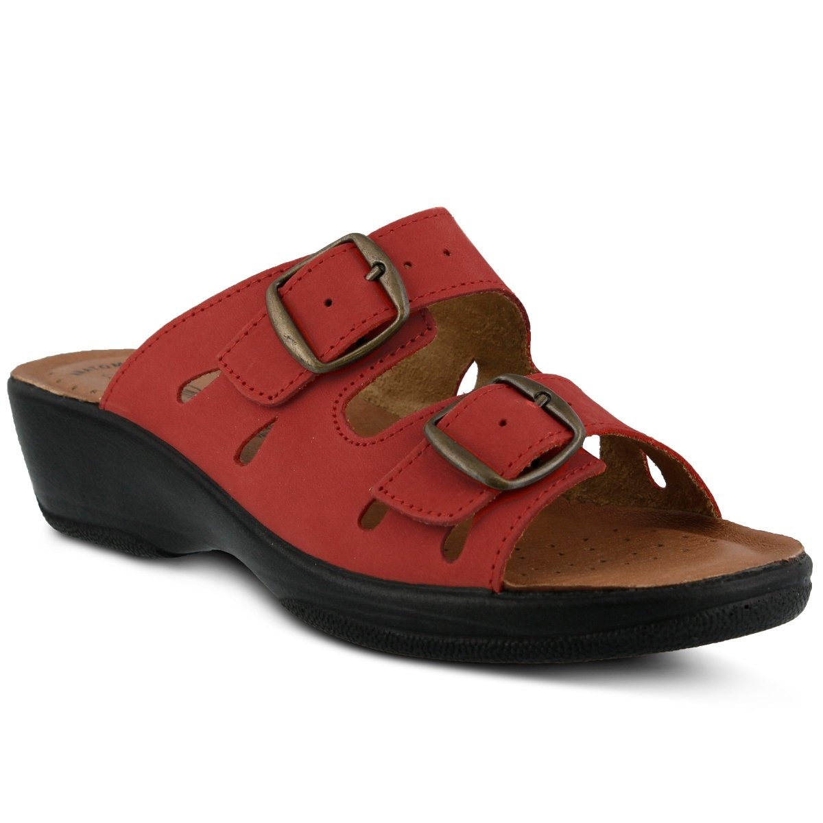 Spring Step Shoes Flexus Decca Slide Women's Leather Adjustable Sandals