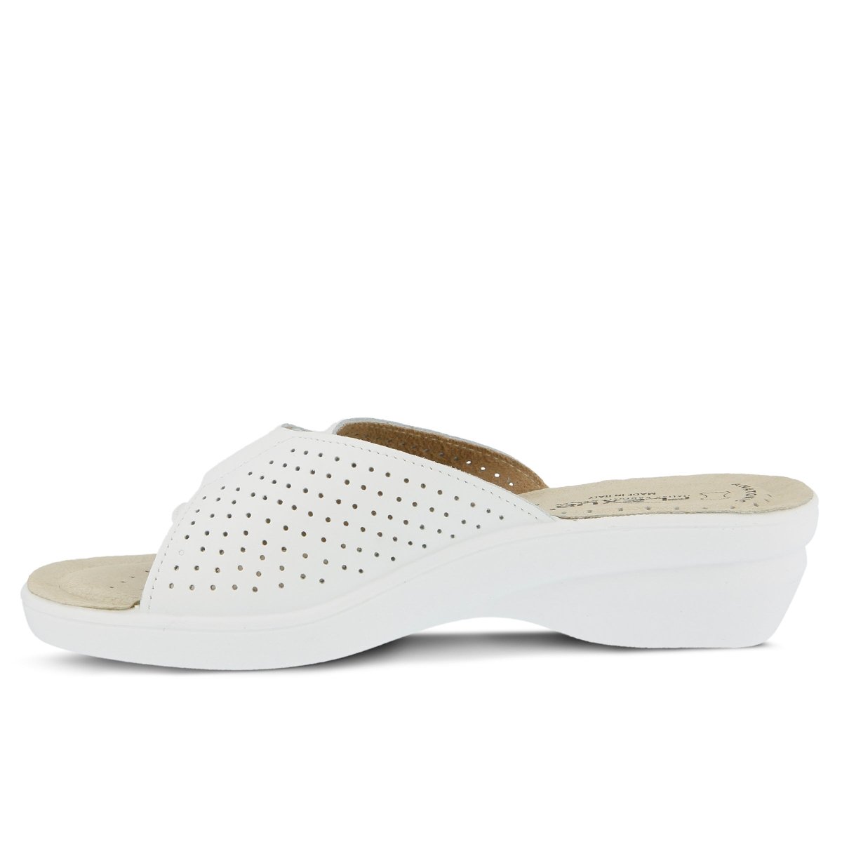 Spring Step Shoes Flexus Kea Slide Sandal Women’s Suede Leather Made In Italy