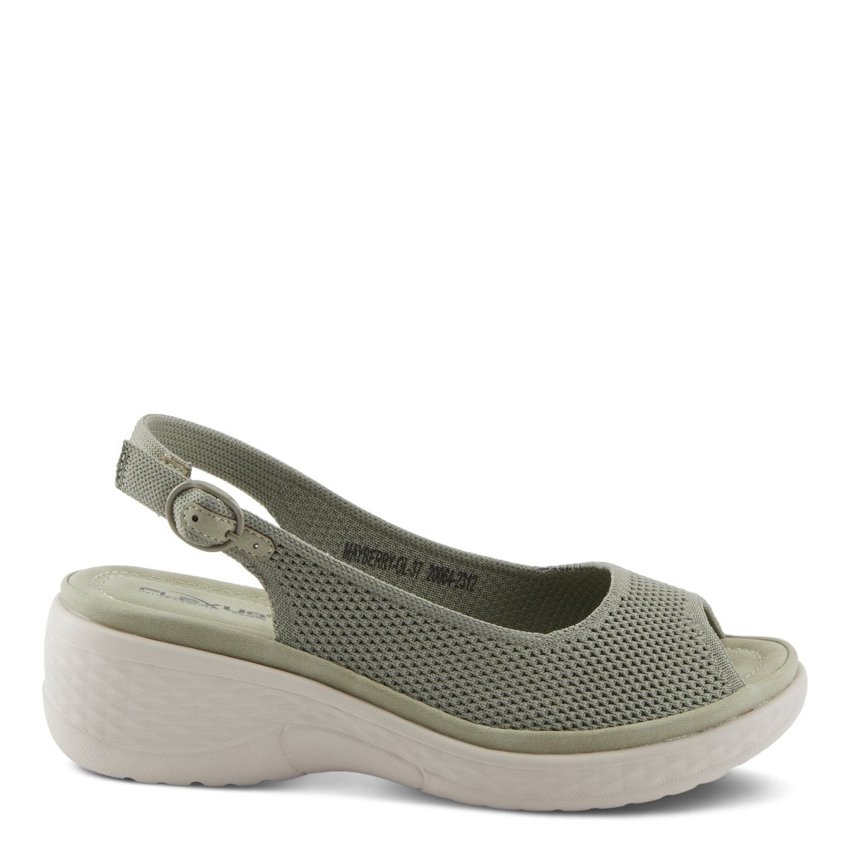Spring Step Shoes Flexus Mayberry Sandals Women’s Textile Wedge