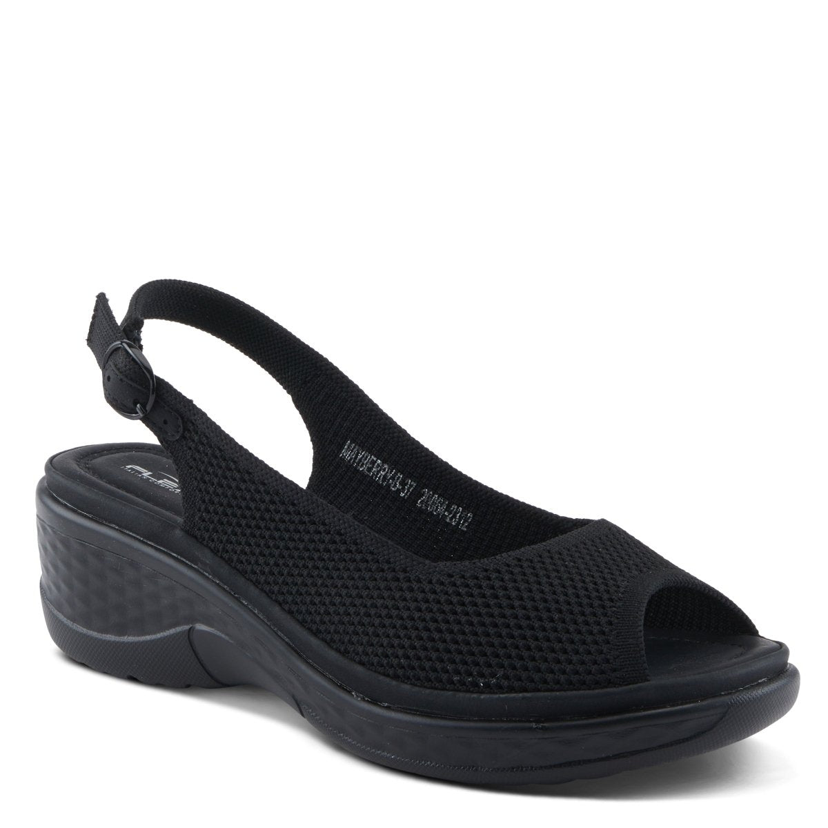 Spring Step Shoes Flexus Mayberry Sandals Women’s Textile Wedge
