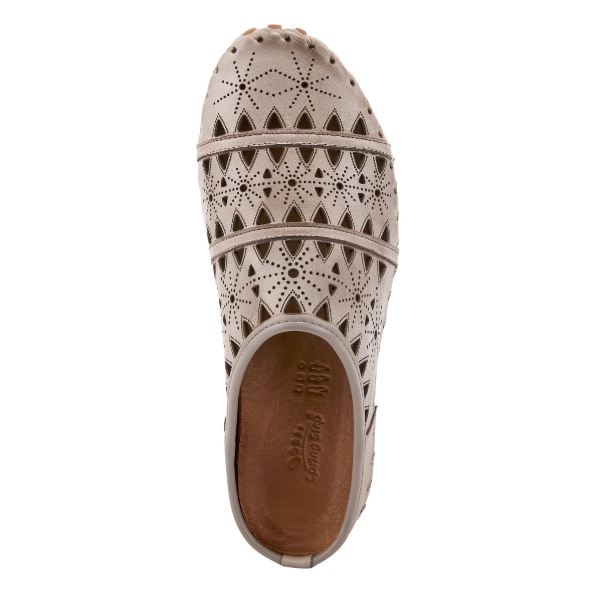 Spring Step Shoes Fusalide Women’s Leather Slip On Clog Shoes