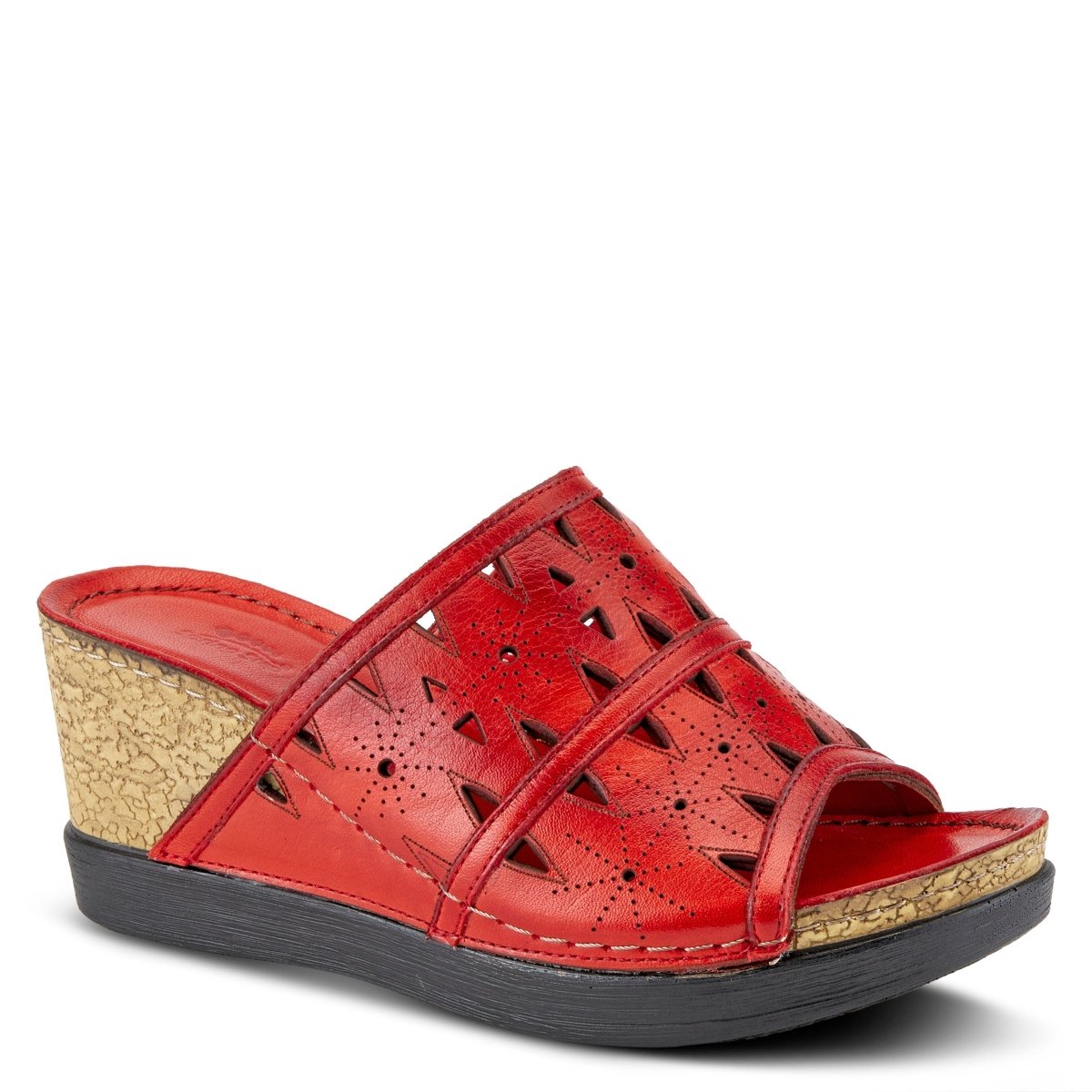 Spring Step Shoes Fusawedge Sandal Women’s Leather Cork Sole