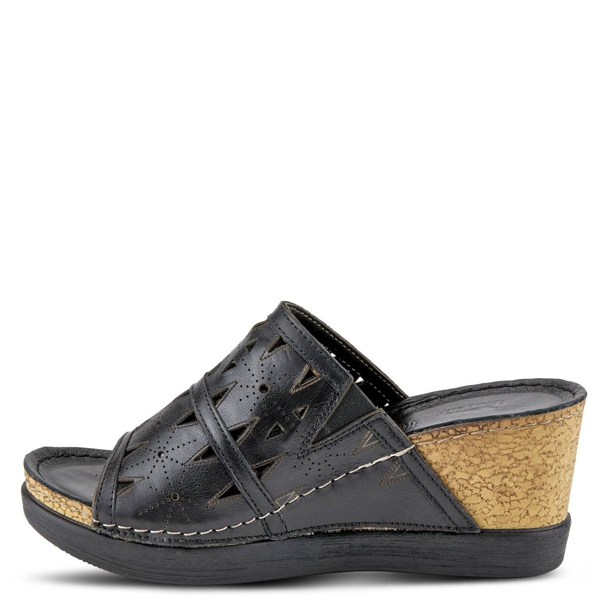 Spring Step Shoes Fusawedge Sandal Women’s Leather Cork Sole