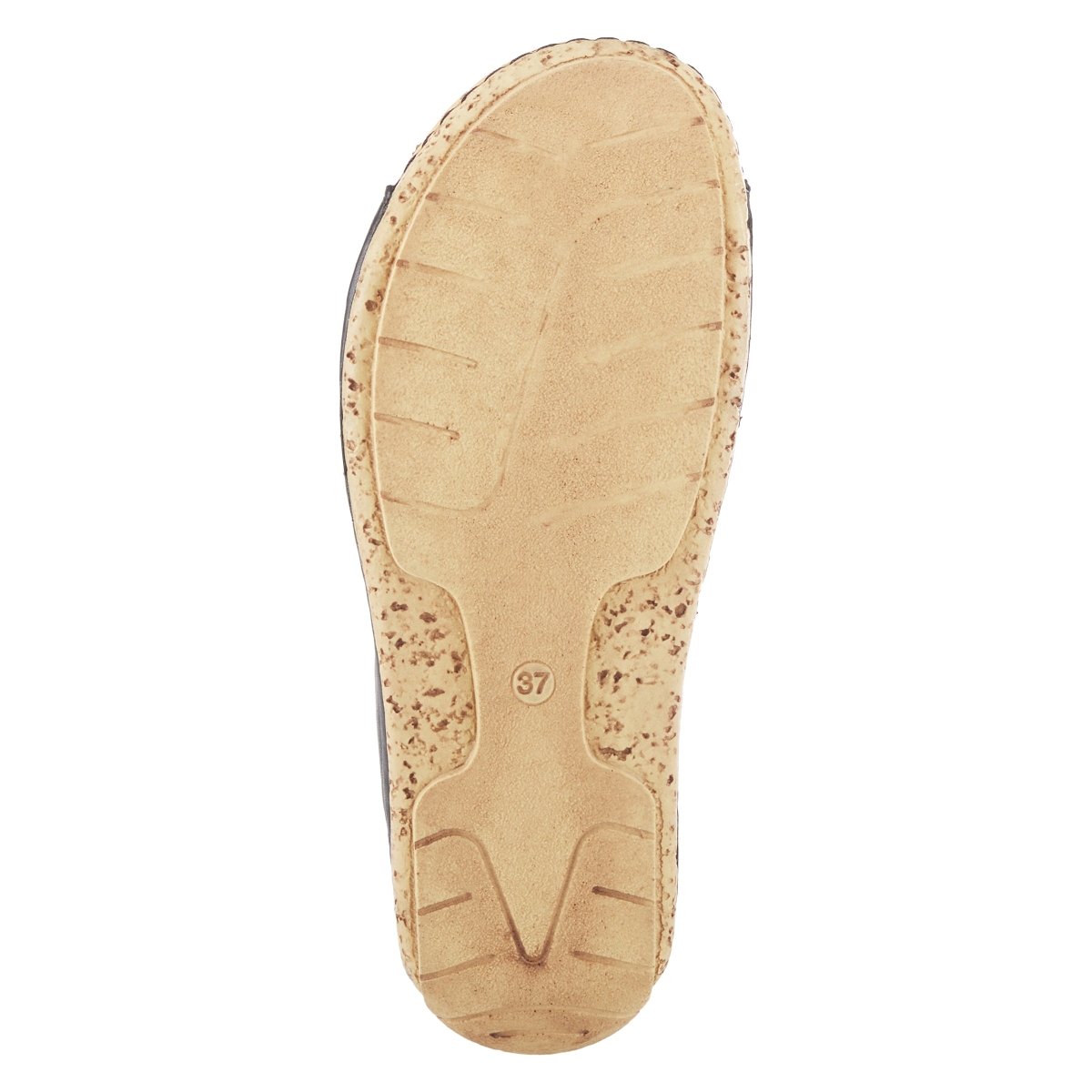 Spring Step Shoes Gretta Slide Sandal Women's Leather Cork Wedge