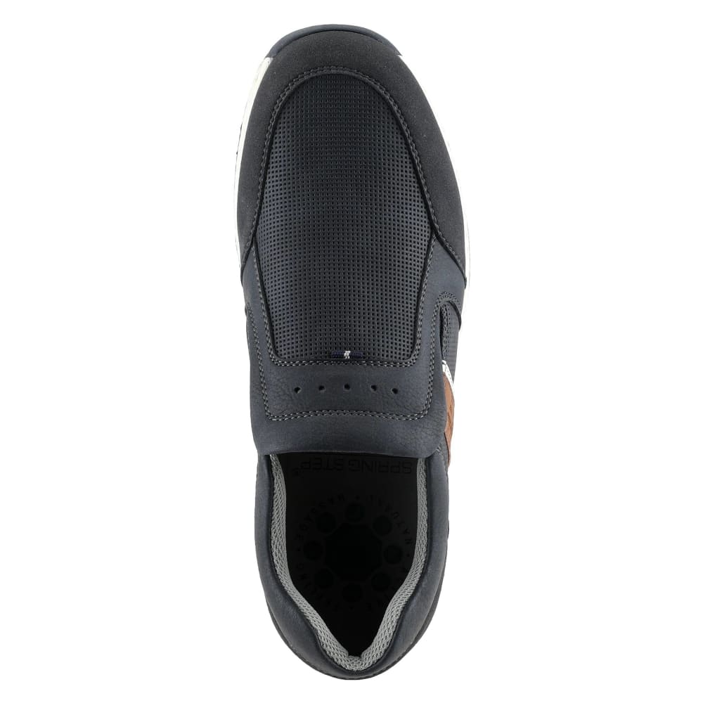 Spring Step Shoes Hoover Men's Suede Slip On Casual Sneakers