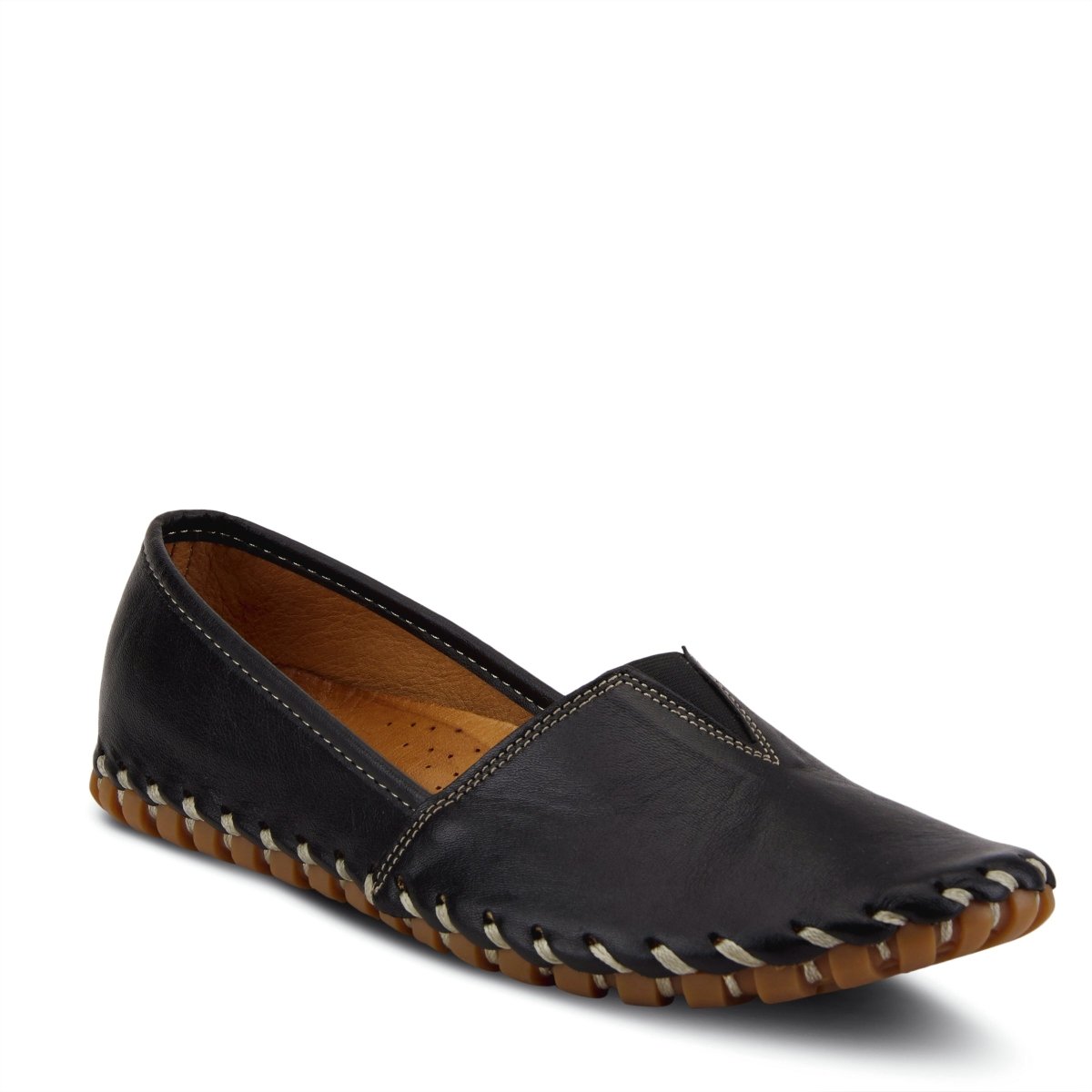 Spring Step Shoes Kathaleta Shoes Women’s Leather Mediterranean Slip on Shoes