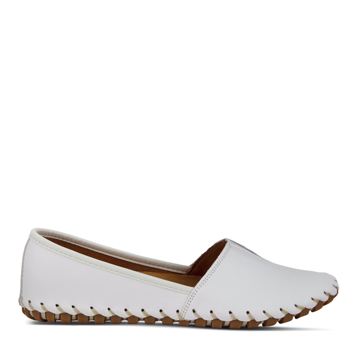Spring Step Shoes Kathaleta Shoes Women’s Leather Mediterranean Slip on Shoes