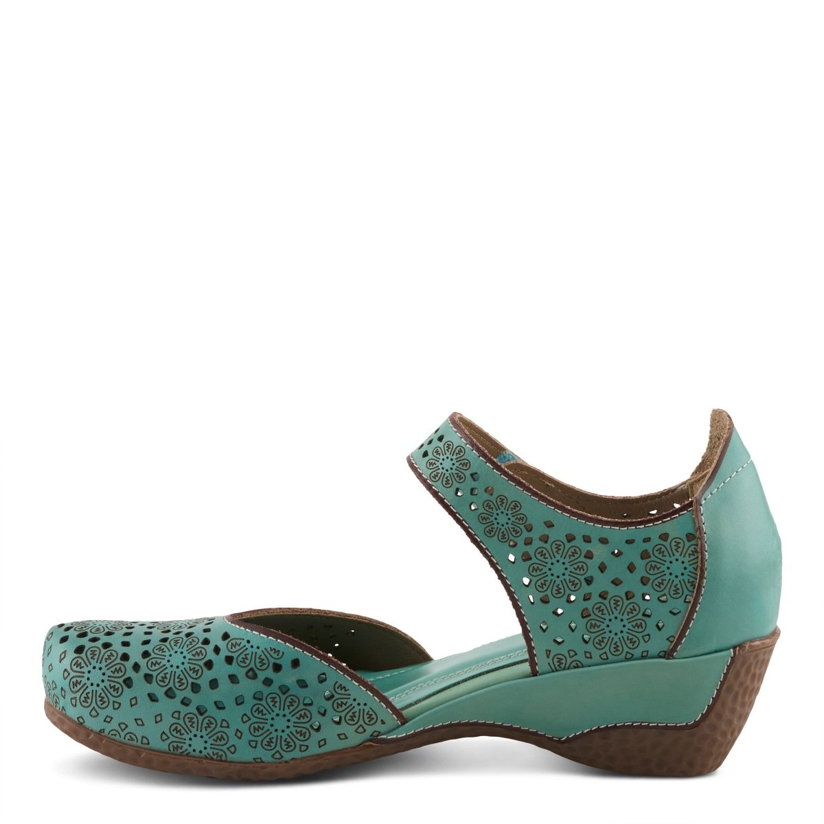 Spring Step Shoes L'Artiste Americana Women’s Leather Wedge Sandals