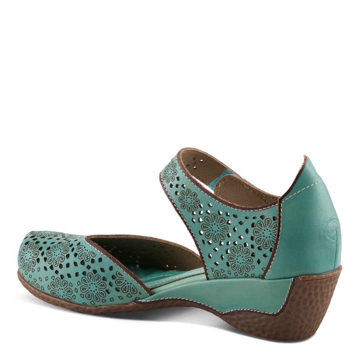 Spring Step Shoes L'Artiste Americana Women’s Leather Wedge Sandals