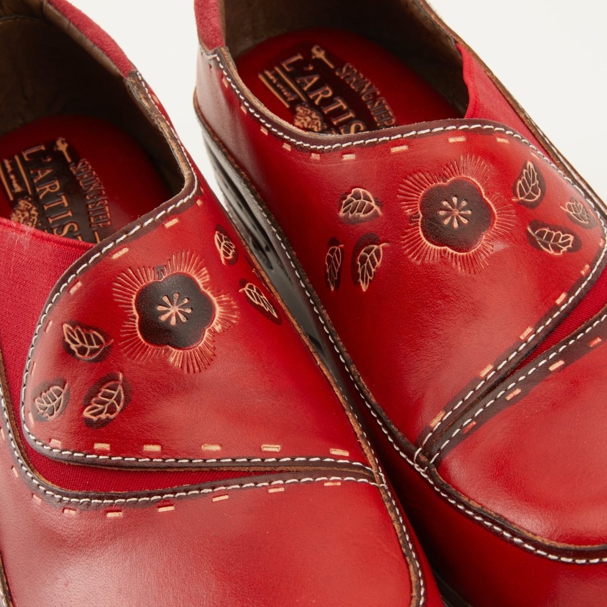 Spring Step Shoes L'Artiste Burbank Women's Hand Painted Leather Clogs