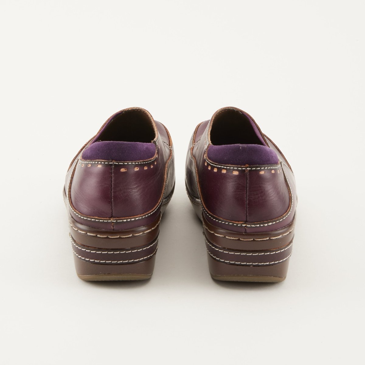 Spring Step Shoes L'Artiste Burbank Women's Hand Painted Leather Clogs
