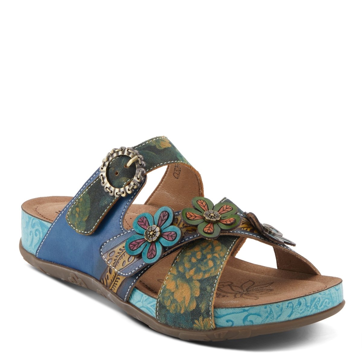 Spring Step Shoes L'Artiste Caelana Women's Hand Painted Leather Sandals