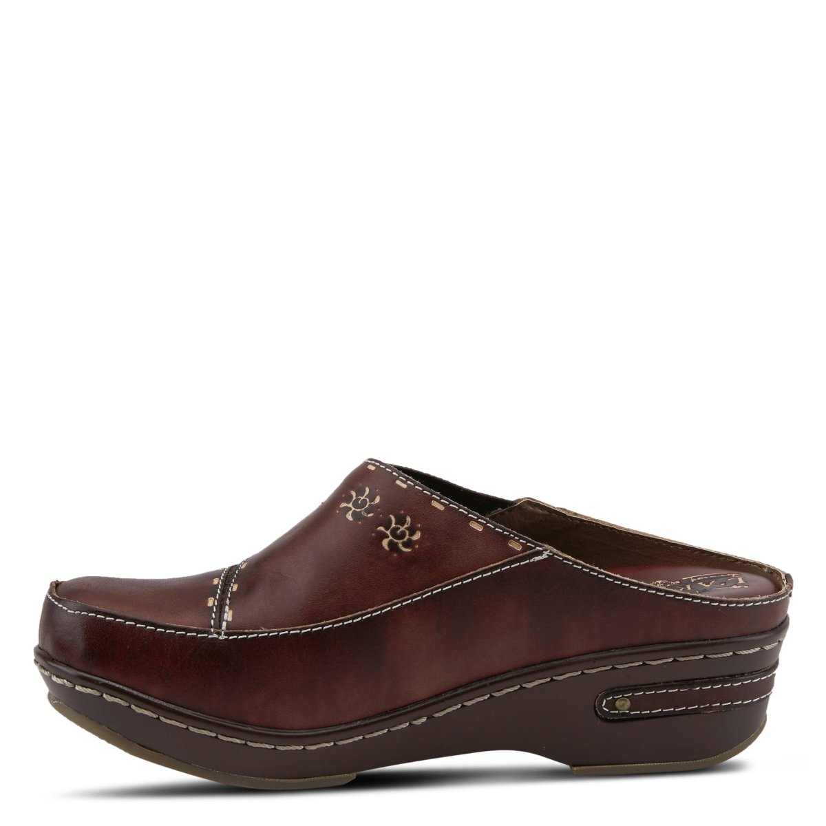 Spring Step Shoes L'Artiste Chino Clogs Women’s Hand Painted Leather