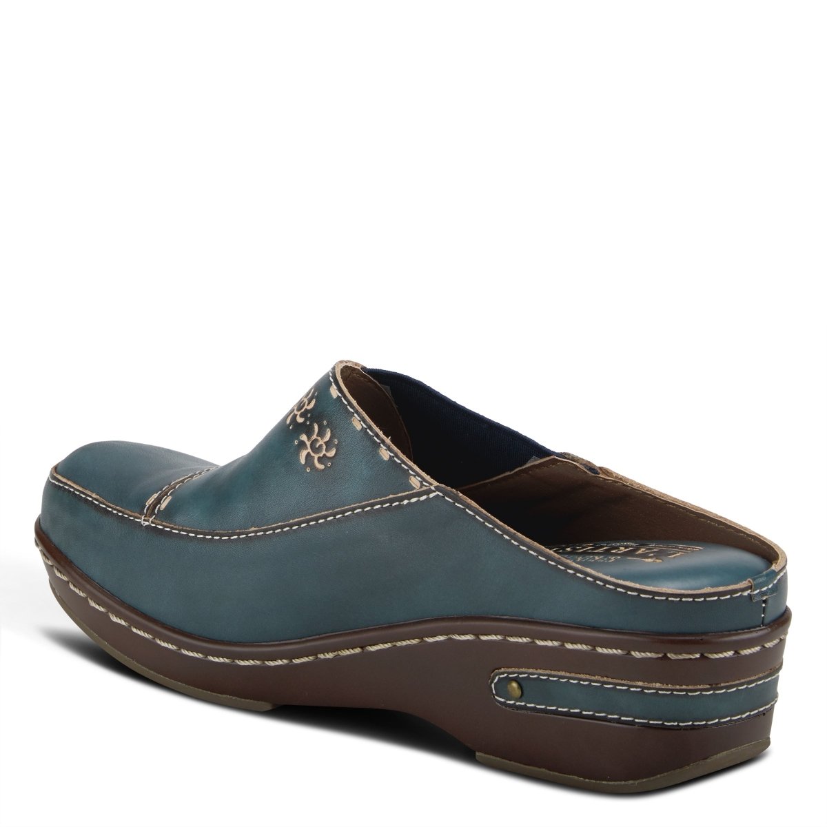 Spring Step Shoes L'Artiste Chino Clogs Women’s Hand Painted Leather
