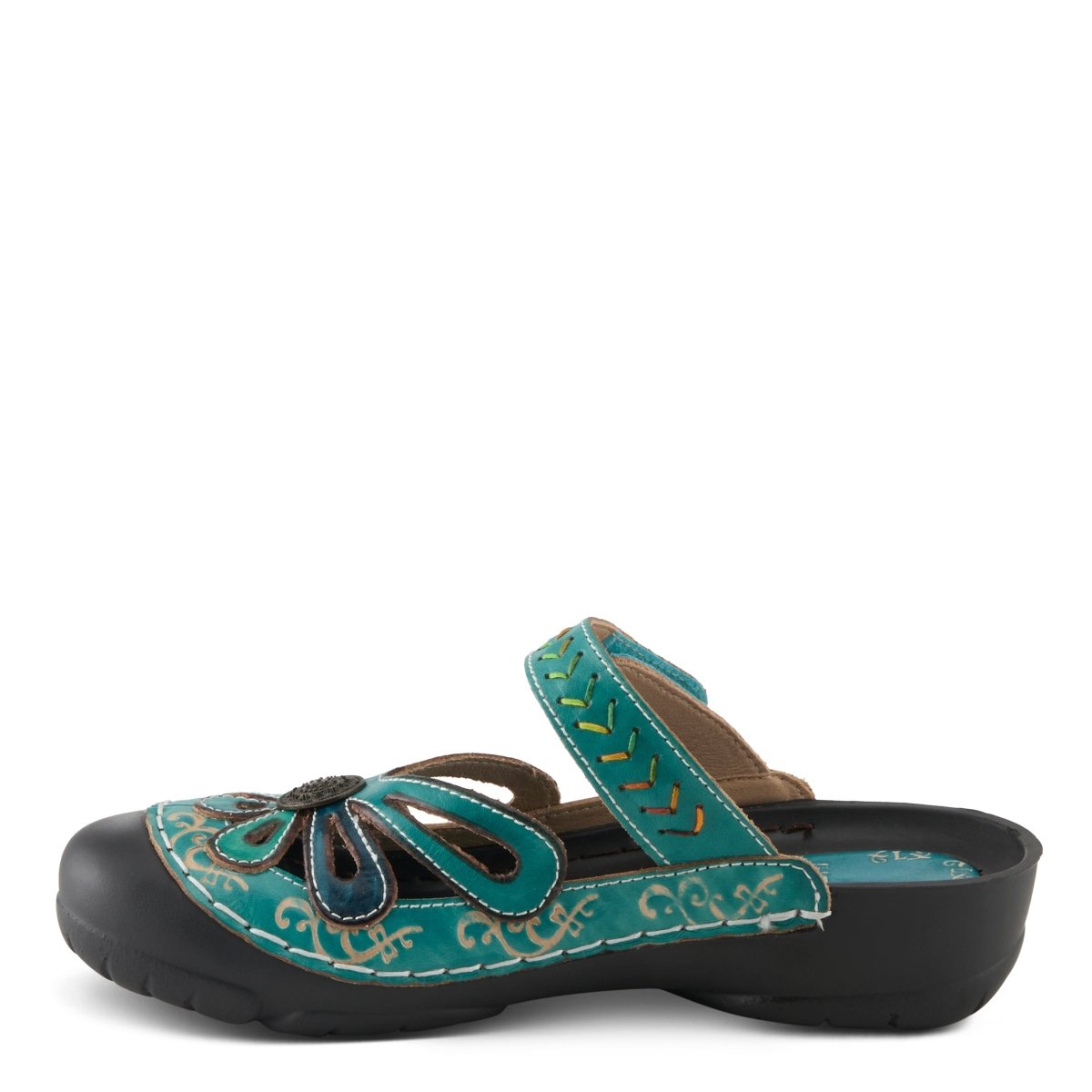 Spring Step Shoes L'Artiste Copa Clog Women’s Hand Painted Leather