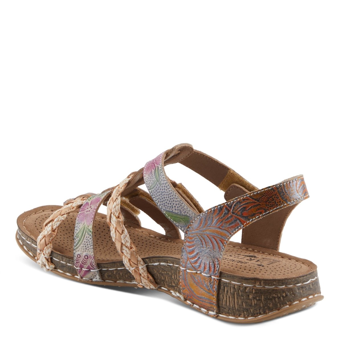 Spring Step Shoes L'Artiste Delila Sandals Women’s Leather Adjustable Heel