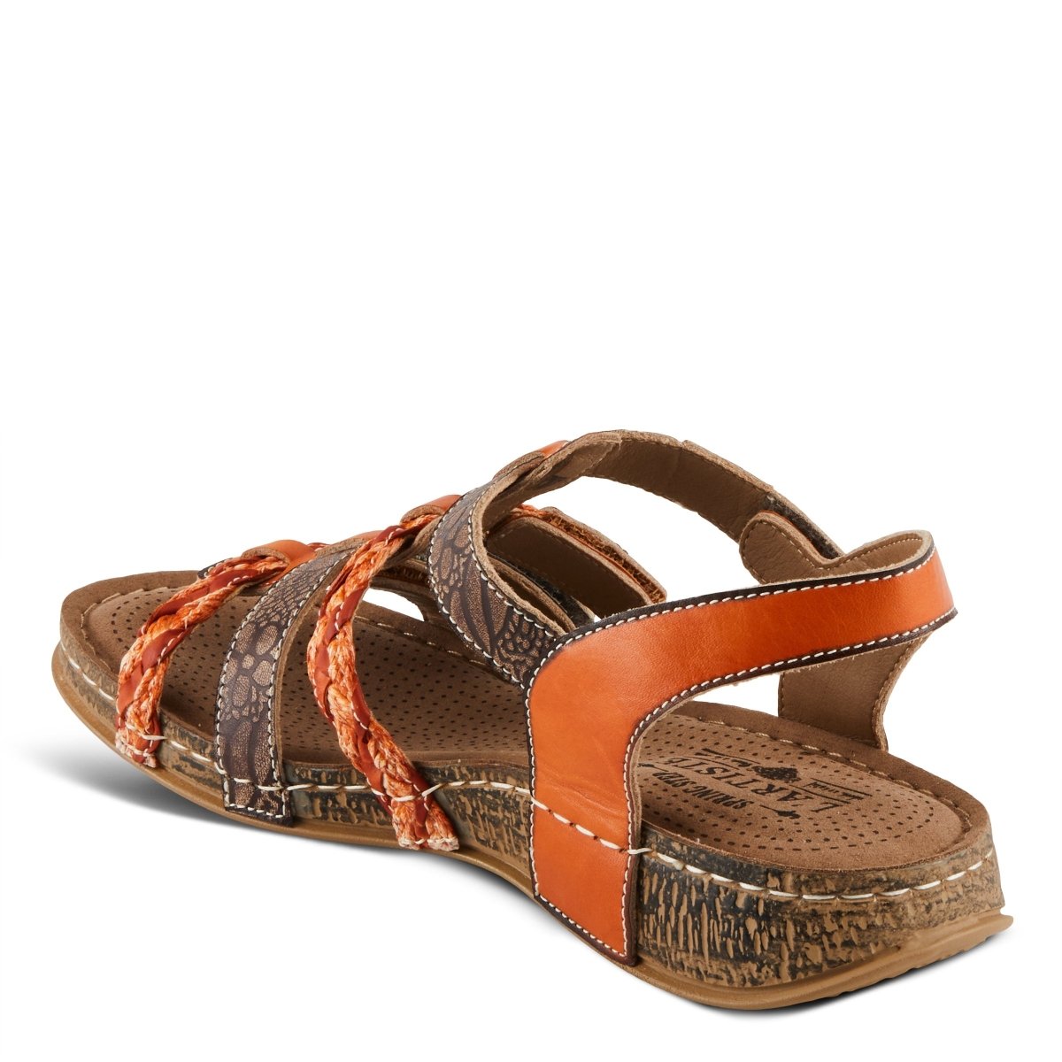 Spring Step Shoes L'Artiste Delila Sandals Women’s Leather Adjustable Heel