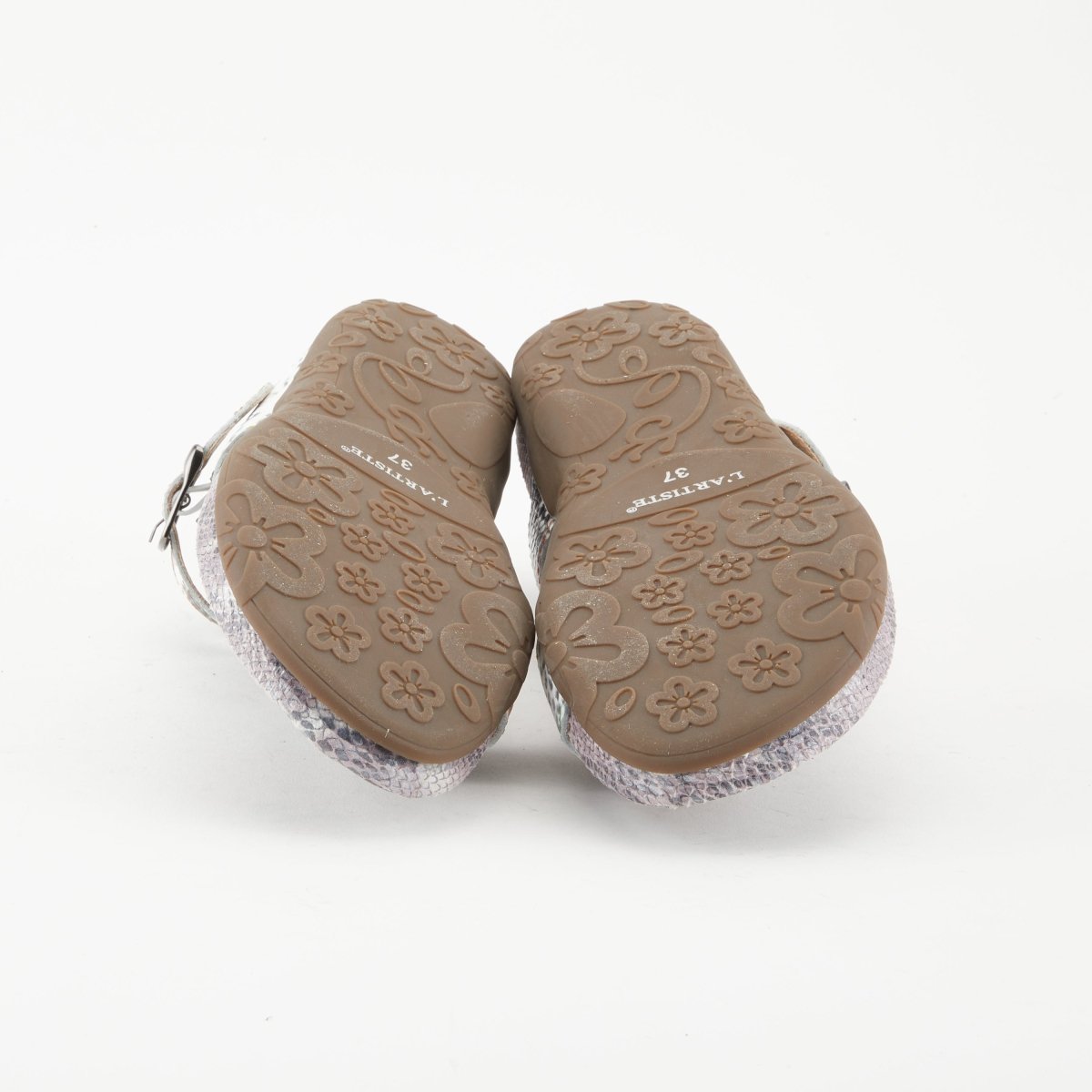 Spring Step Shoes L'Artiste Kindness Slide Sandals Women's Leather Snake Skin