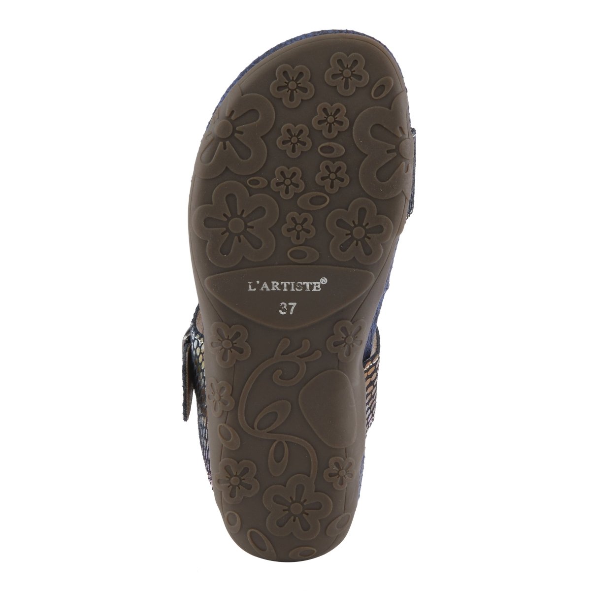 Spring Step Shoes L'Artiste Kindness Slide Sandals Women's Leather Snake Skin