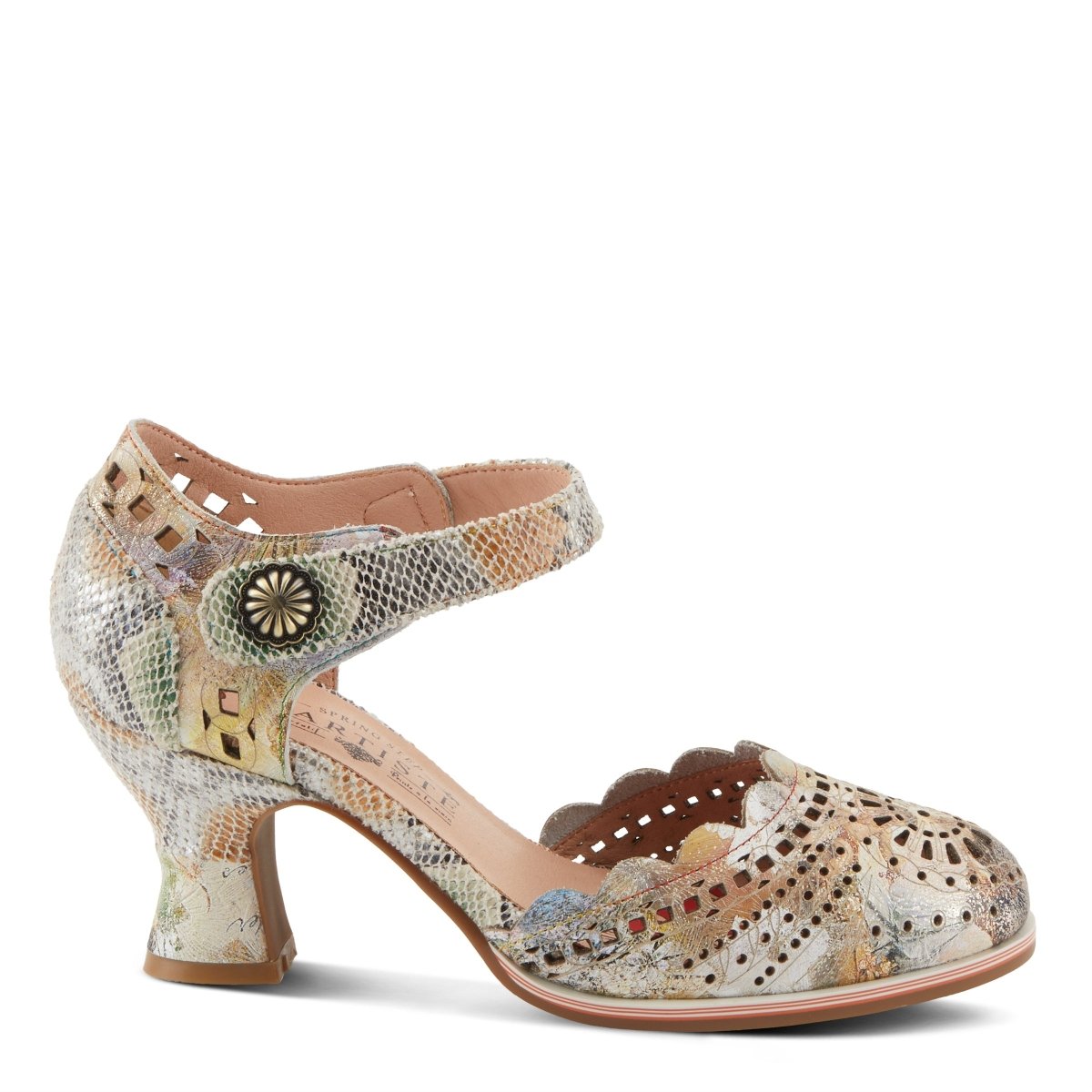 Spring Step Shoes L'Artiste Luxe Women's Exquisite Leather Salsa Heeled Shoes