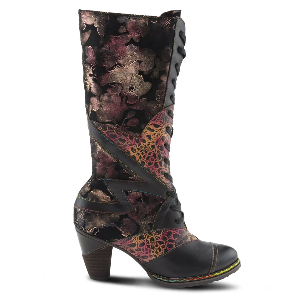 Spring Step Shoes L'Artiste Malagie Croco Women's Unique Hand Painted Leather Boots