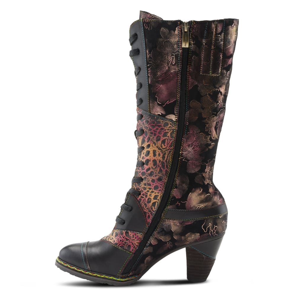 Spring Step Shoes L'Artiste Malagie Croco Women's Unique Hand Painted Leather Boots