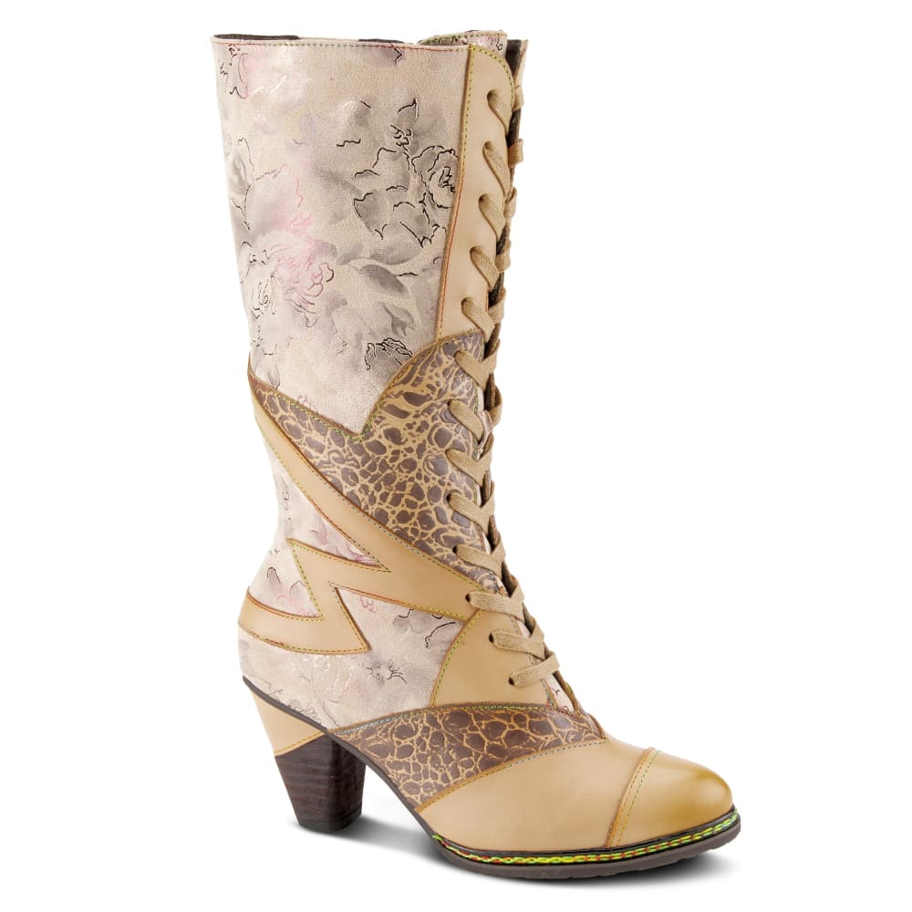 Spring Step Shoes L'Artiste Malagie Croco Women's Unique Hand Painted Leather Boots