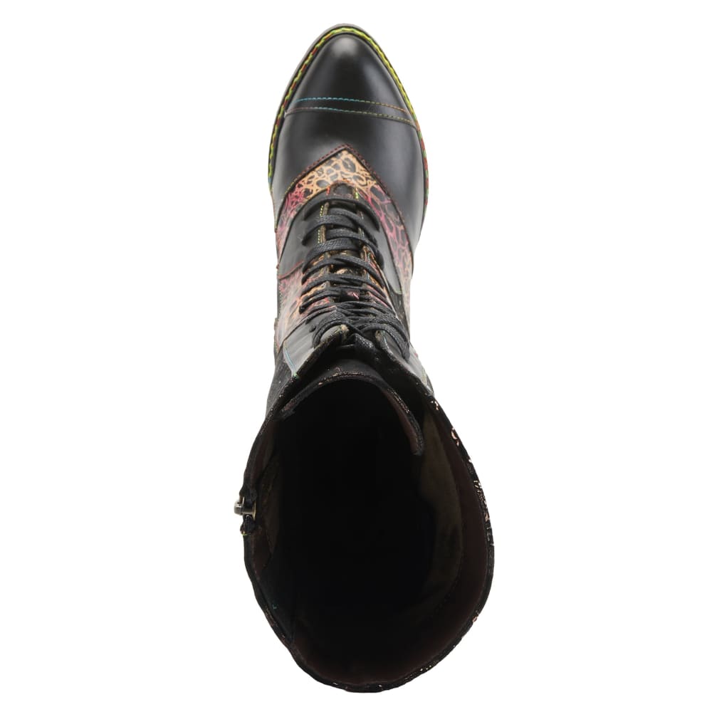 Spring Step Shoes L'Artiste Malagie Croco Women's Unique Hand Painted Leather Boots