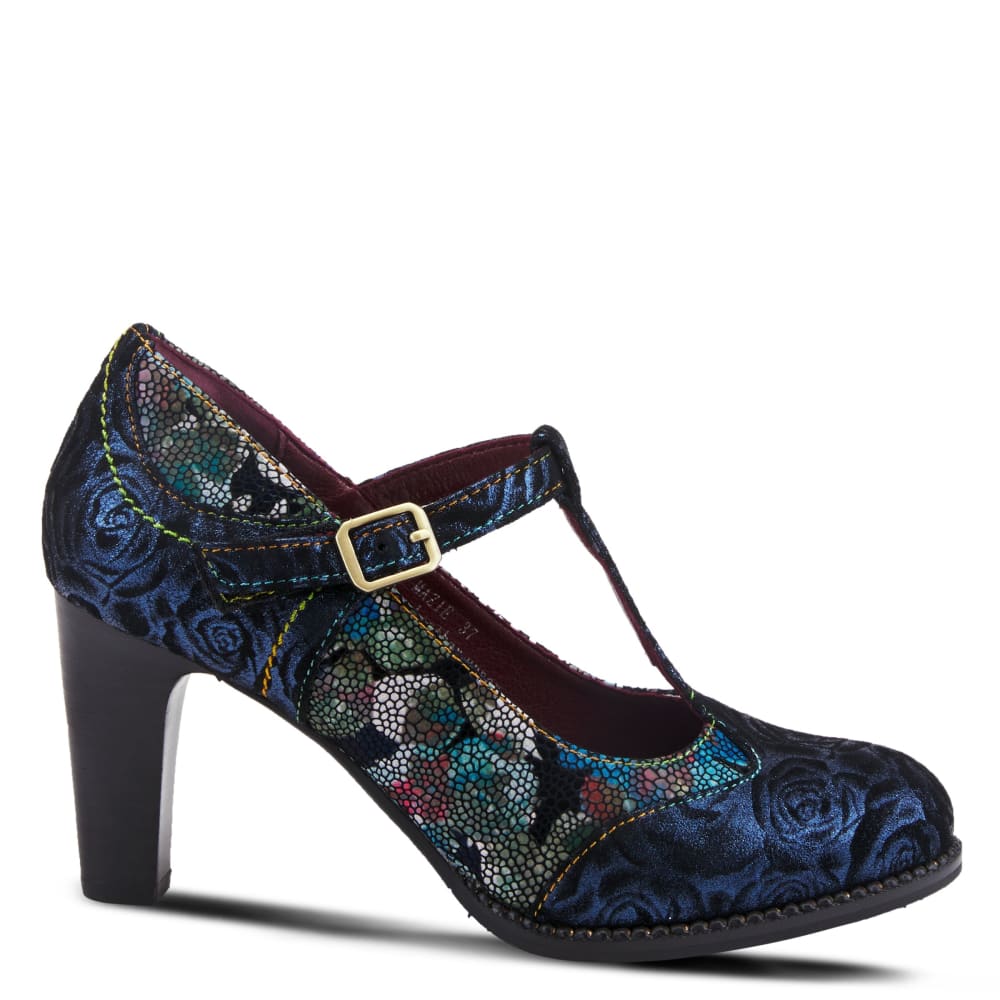 Spring Step Shoes L'Artiste Mazie Women's Floral T Bar Shoes