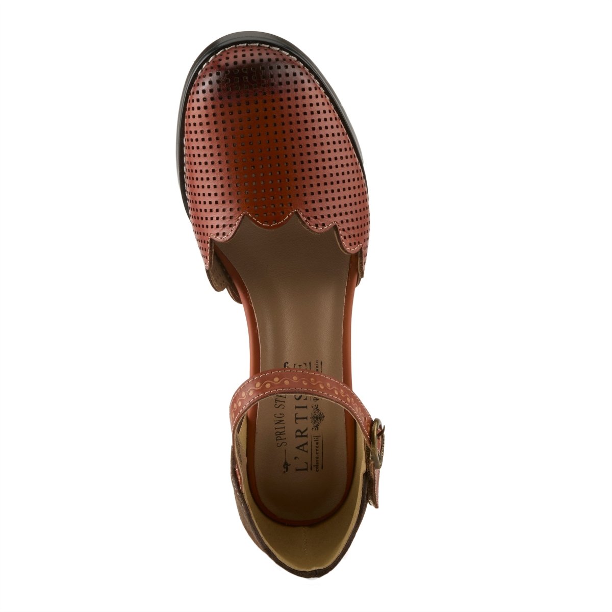 Spring Step Shoes L'Artiste Parchelle Women's Hand Painted Leather Shoes